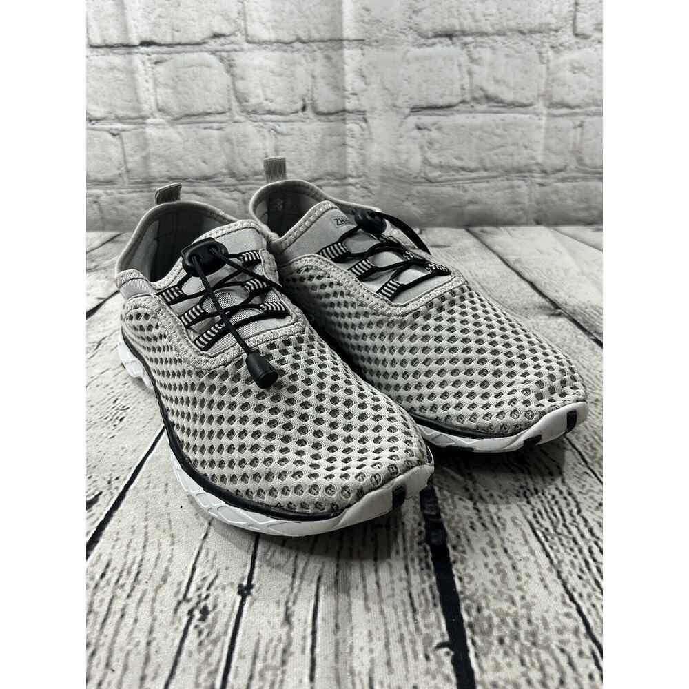 Zhuanglin Unisex Quick Drying Aqua Water Shoes Size 39 W8-8.5 M6 Light Grey